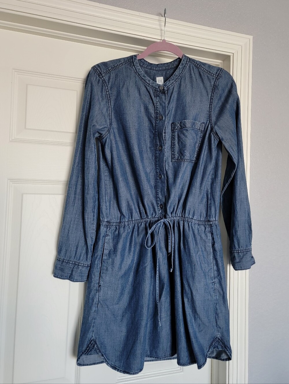GAP Blue Chambray Dress - Picture 1 of 3